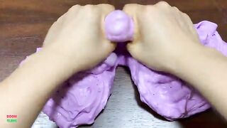 PINK Vs PURPLE HELLO KITTY - Mixing RandomThings Into GLOSSY Slime ! Satisfying Slime Videos #1542