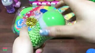 RAINBOW PINEAPPLE & PIPING BAGS - Mixing Makeup, Clay and MORE Into Slime ! Satisfying Slime #1524