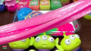 HAPPY THREE EYES MONSTER - Mixing Makeup, Clay and MORE Into Slime ! Satisfying Slime Videos #1521