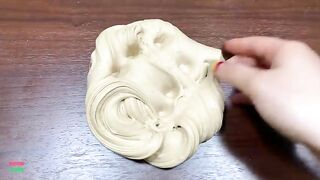 MINI SHOW - Mixing TEDDY CLAY Into GLOSSY Slime ! Satisfying Slime Videos #1490