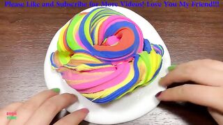 MINI SHOW - Mixing CLAY Into GLOSSY Slime ! Satisfying Slime Videos #1472