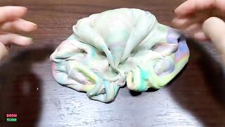 MINI SHOW - Mixing CLAY Into GLOSSY Slime ! Satisfying Slime Videos #1464