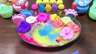 Mixing Makeup & Clay and More Into GLOSSY Slime ! Satisfying Slime Videos #1463