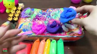 SPECIAL CLAY - Mixing Makeup & Butterfly Clay and More Into GLOSSY Slime ! Satisfying Slime #1459