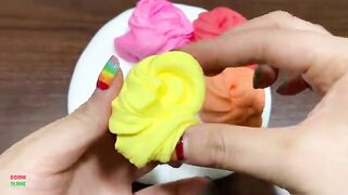 MINI SHOW - Mixing MICKEY CLAY Into GLOSSY Slime ! Satisfying Slime Videos #1458