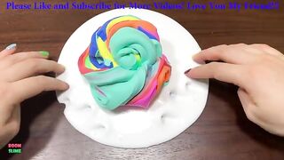 MINI SHOW - Mixing CLAY Into GLOSSY Slime ! Satisfying Slime Videos #1452