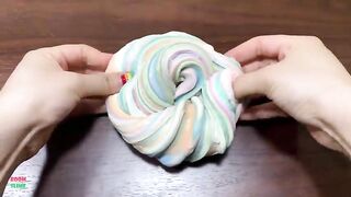 MINI SHOW - Mixing CLAY Into GLOSSY Slime ! Satisfying Slime Videos #1452