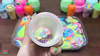 Mixing Makeup & PRINCESS Clay and More Into GLOSSY Slime ! Satisfying Slime Videos #1447