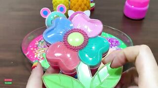 Mixing Makeup & Clay and More Into GLOSSY Slime ! Satisfying Slime Videos #1445