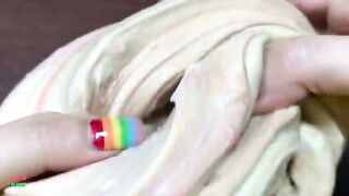 MINI SHOW - Mixing RAINBOW RABBIT CLAY Into GLOSSY Slime ! Satisfying Slime Videos #1443