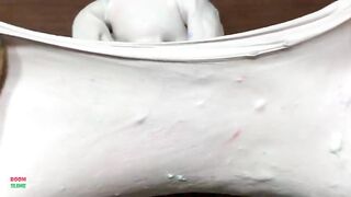 MINI SHOW - Mixing FLOWER CLAY Into GLOSSY Slime ! Satisfying Slime Videos #1437