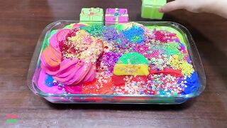 Mixing Makeup & Rainbow Clay and More Into GLOSSY Slime ! Satisfying Slime Videos #1431