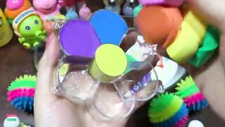 Mixing Makeup & Rainbow Clay and More Into GLOSSY Slime ! Satisfying Slime Videos #1428