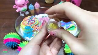 Mixing Makeup & Rainbow Clay and More Into GLOSSY Slime ! Satisfying Slime Videos #1428