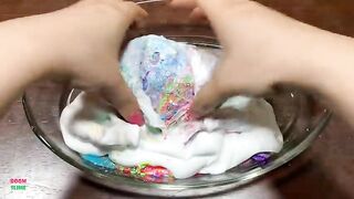 Mixing Makeup & Rainbow Clay and More Into GLOSSY Slime ! Satisfying Slime Videos #1428