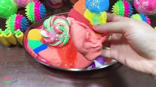 Mixing Makeup & Rainbow Clay and More Into GLOSSY Slime ! Satisfying Slime Videos #1423