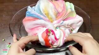Mixing Makeup & Rainbow Clay and More Into GLOSSY Slime ! Satisfying Slime Videos #1423