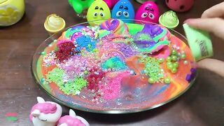 Mixing Makeup & Clay and More Into GLOSSY Slime ! Satisfying Slime Videos #1420