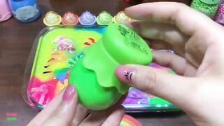 Mixing Makeup & Pineapple Clay and More Into GLOSSY Slime ! Satisfying Slime Videos #1419