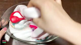 Mixing Random Things Into GLOSSY Slime ! Satisfying Slime Videos #1417