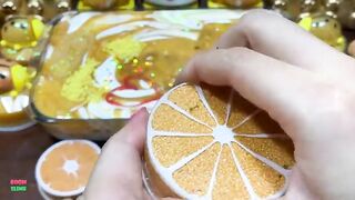 ANIMALS GOLD SLIME - Mixing Random Things Into GLOSSY Slime ! Satisfying Slime Videos #1416