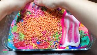 Mixing Makeup & Rainbow Clay and More Into GLOSSY Slime ! Satisfying Slime Videos #1413