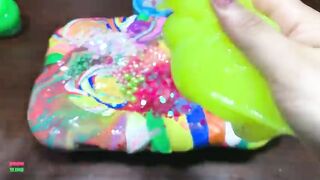 Mixing Makeup & Rainbow Mickey Clay and More Into GLOSSY Slime ! Satisfying Slime Videos #1409