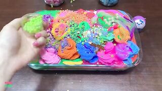 Mixing Makeup & Hello Kitty Clay and More Into GLOSSY Slime ! Satisfying Slime Videos #1407