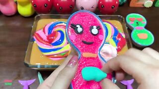 MAKING Then MIXING Makeup with Clay and More Into Slime ! Satisfying Slime Videos #1377