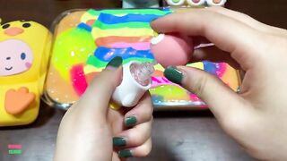 MAKING SLIME WITH MILK BOTTLE - Mixing Makeup with Clay Into Slime ! Satisfying Slime Videos #1357