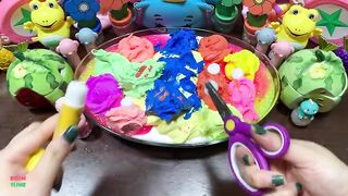 Mixing Makeup & Clay and More Into Glossy Slime ! Satisfying Slime Videos #1351