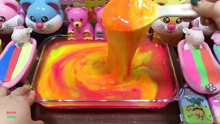 MAKING SLIME WITH GLOVES - Mixing Makeup, Clay and More Into Slime ! Satisfying Slime Videos #1343