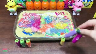 MAKING SLIME WITH PIPING BAG - Mixing Makeup, Glitter and Bead Into Slime ! Satisfying Slime #1338