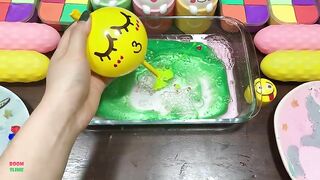 MAKING SLIME WITH BALLOONS - Mixing Bead and More Into Slime ! Satisfying Slime Videos #1335