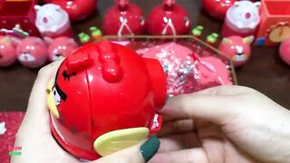 RED PIPING BAG - Mixing Clay and More Into Glossy Slime ! Satisfying Slime Videos #1334