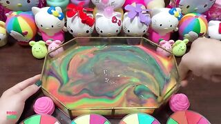 MAKING SLIME AND MIXING Clay and Floam Into Slime ! Satisfying Slime Videos #1323