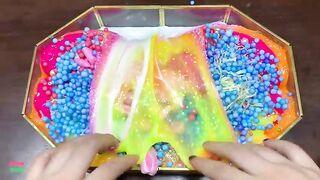 SPECIAL WATERMELON - Mixing Random Things Into Glossy Slime !  Satisfying Slime Videos #1300