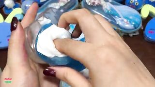 SPECIAL ELSA BLUE - Mixing Random Things Into Glossy Slime ! Satisfying Slime Videos #1280