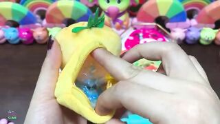 SPECIAL RAINBOW - Mixing Random Things Into Glossy Slime ! Satisfying Slime Videos #1274