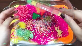 HELLO KITTY RAINBOW - Mixing Random Things Into Glossy Slime !  Satisfying Slime Videos #1264