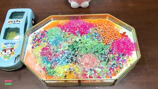Nail Polish And Glitter -  Mixing Random Things Into Glossy Slime ! Satisfying Slime Videos #1254