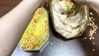 SPECIAL GOLD SLIME - Mixing Random Things Into Glossy Slime ! Satisfying Slime Videos #1239