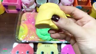 SPECIAL LION SLIME - Mixing Random Things Into Glossy Slime ! Satisfying Slime Videos #1228