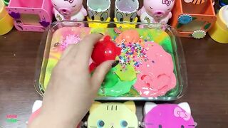 SPECIAL LION SLIME - Mixing Random Things Into Glossy Slime ! Satisfying Slime Videos #1228
