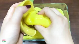 SPECIAL LEMON YELLOW - Mixing Random Things Into Slime ! Satisfying Slime Videos #1226
