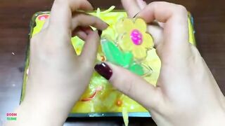 SPECIAL LEMON YELLOW - Mixing Random Things Into Slime ! Satisfying Slime Videos #1226