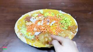 SPECIAL GOLD FEET - Mixing Random Things Into Glossy Slime ! Satisfying Slime Videos #1223