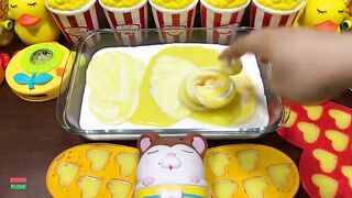 SPECIAL YELLOW - Mixing Random Things Into Glossy Slime ! Satisfying Slime Videos #1202