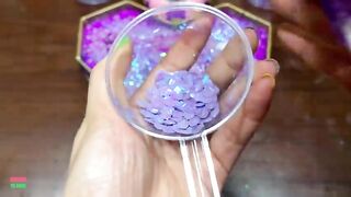 SPECIAL PURPLE - Mixing Random Things Into Glossy Slime ! Satisfying Slime Videos #1201