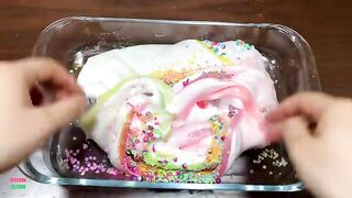 SPECIAL RAINBOW - Mixing Random Things Into Glossy Slime ! Satisfying Slime Videos #1164